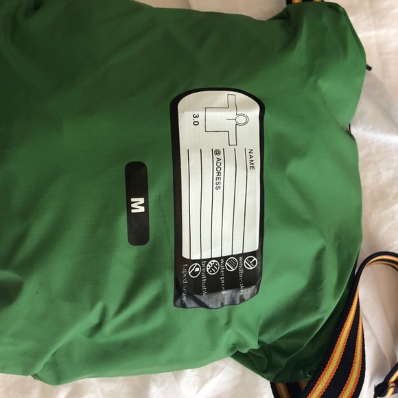 Original green K Way jacket NWOT - Picture 5 of 11